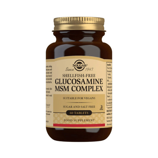 Solgar Glucosamina Msm Complex - 60 comprimidos