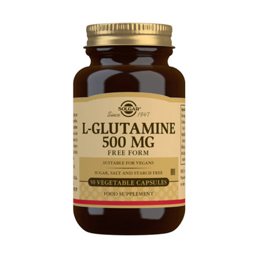 Solgar L-Glutamina 500 mg. - 50 cápsulas Vegetales