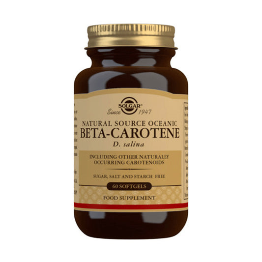 Solgar Beta Caroteno 100% Natural (7 mg) - 60 Perlas