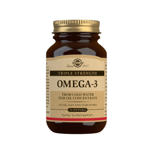 Solgar Omega-3 Triple Concentración - 50 cápsulas Blandas