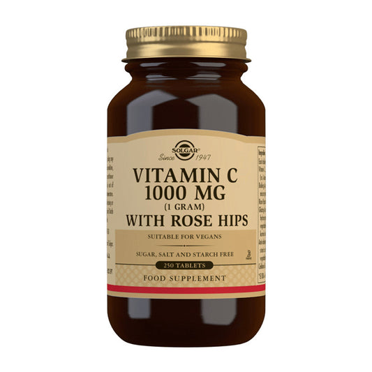 Solgar Rose Hips C 1000 mg. - 25 comprimidos
