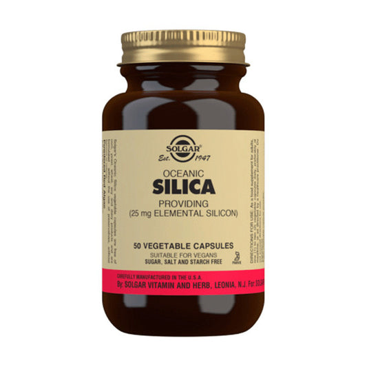 Solgar Silice Oceanico 25 mg. - 50 cápsulas Vegetales