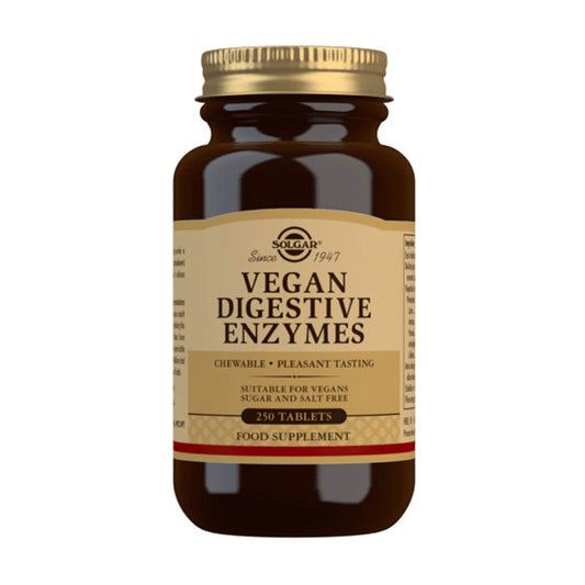 Solgar Vegan Enzimas Digestivas - 250 comprimidos