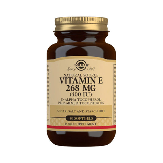 Solgar Vitamina E 400Ui (268 mg) Aceite - 50 Perlas