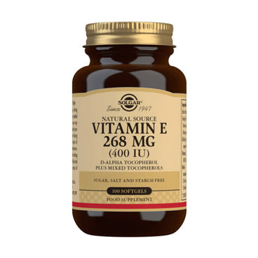 Solgar Vitamina E 400Ui (268 mg) Aceite - 100 Perlas