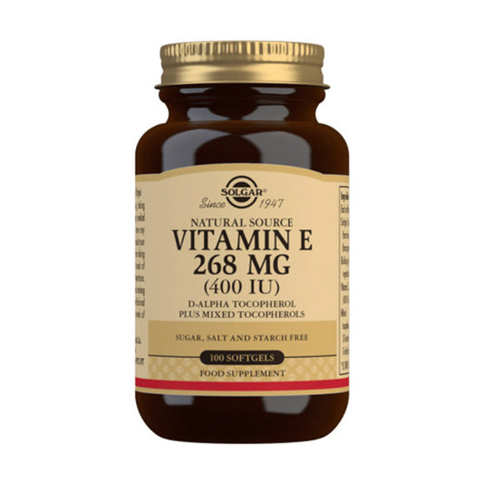 Solgar Vitamina E 400Ui (268 mg) Aceite - 100 Perlas