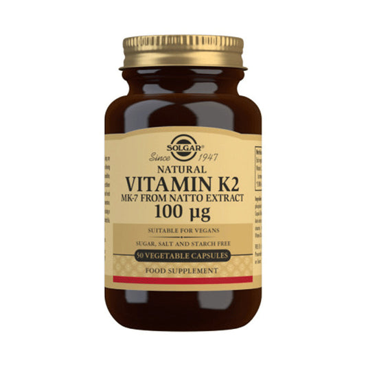Solgar Vitamina K2 100Mcg. - 50 cápsulas Vegetales
