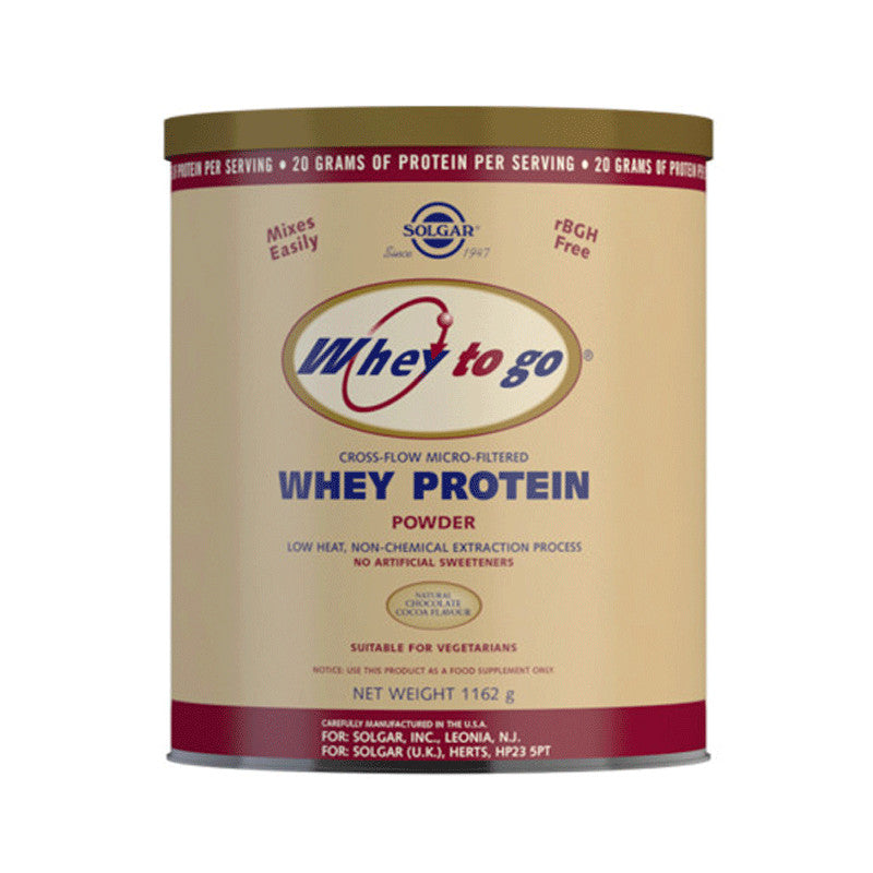 Solgar Whey To Go Proteína Suero (1162 gr) - Chocolate