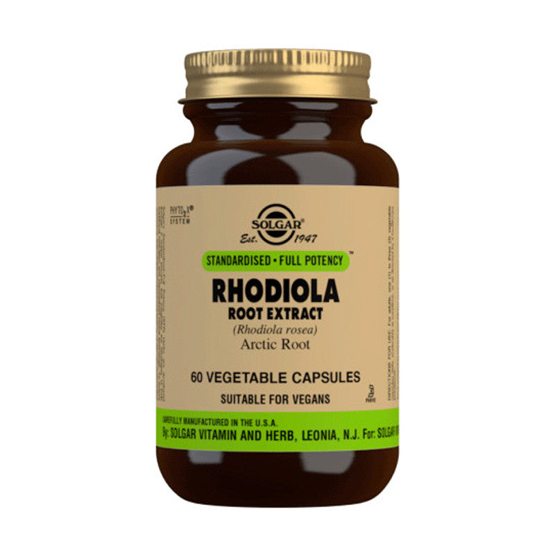 Solgar SPF Rodiola - 60 cápsulas Vegetales