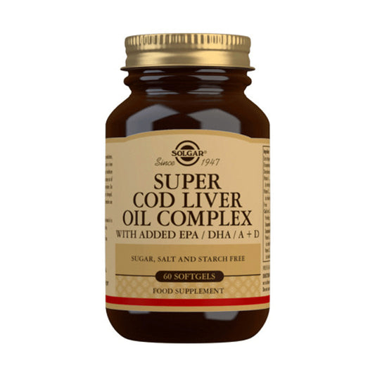 Solgar Super Cod Liver Oil Complex - 60 Perlas