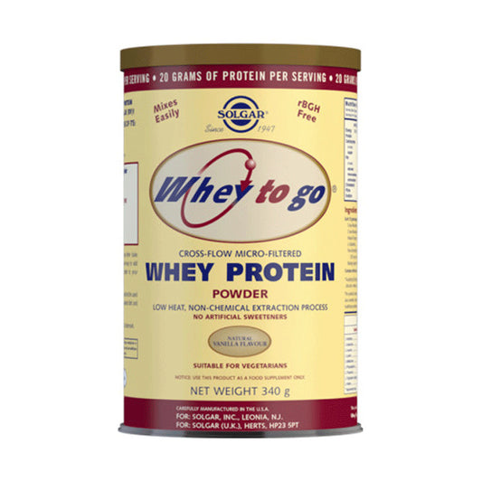 Solgar Whey To Go Proteína Suero (340 gr) - Vainilla