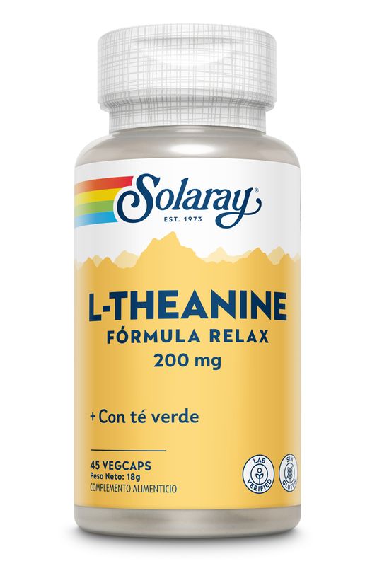 Solaray L Theanine 200 Mg, 45 Cápsulas      
