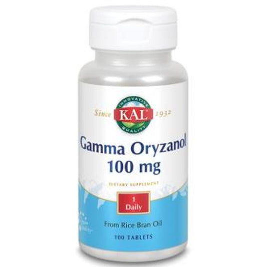 Solaray Gamma Oryzanol 100Mg. 100 Comprimidos 