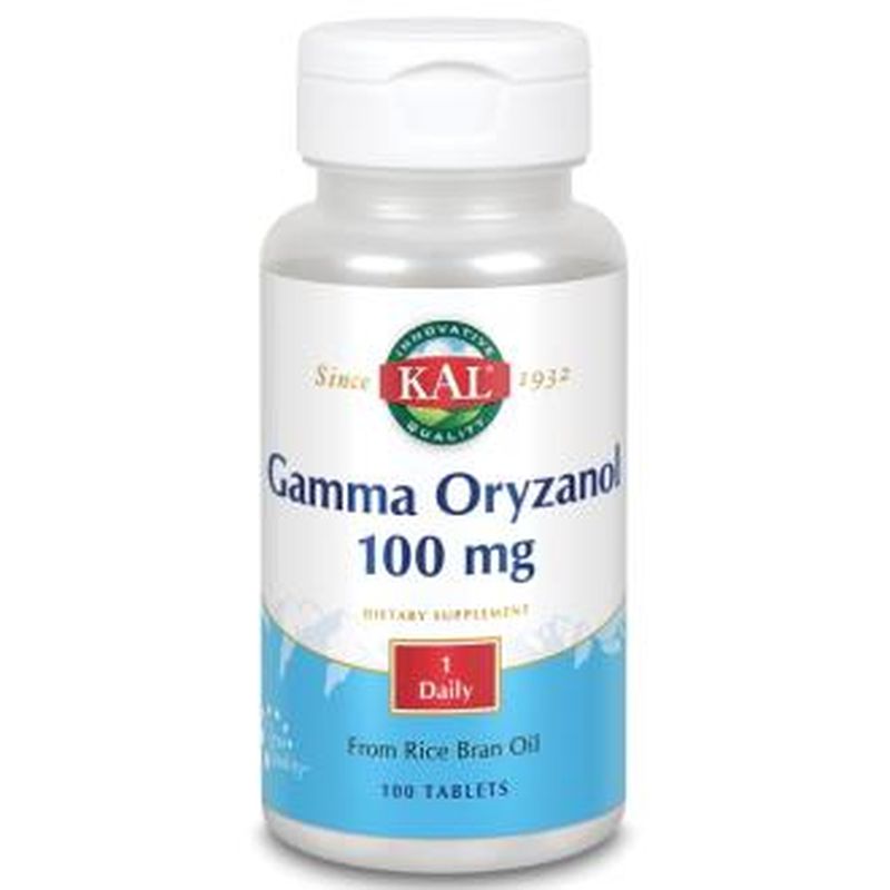 Solaray Gamma Oryzanol 100Mg. 100 Comprimidos 