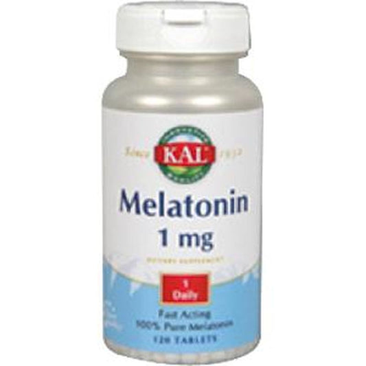 Solaray Melatonina 1Mg. 120 Comprimidos Kal 