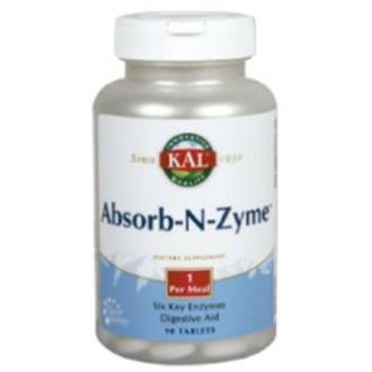 Solaray Absorb-N-Zyme 90 Comprimidos 