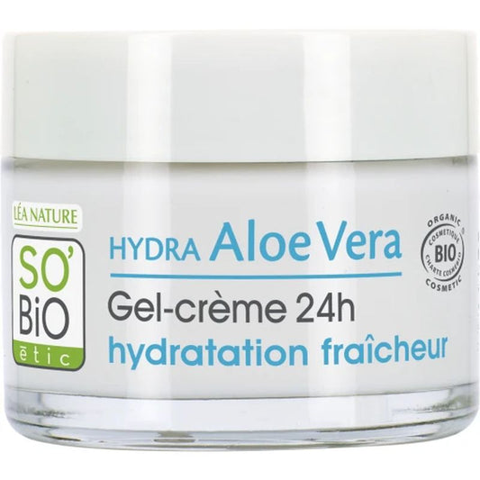 So´Bio Etic Crema Gel Hidratante Aloe 24H 50Ml. 