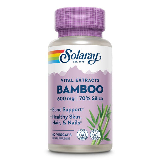 Solaray Bamboo 300 Mg , 60 cápsulas
