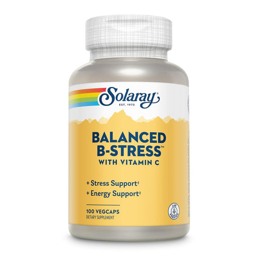 Solaray Nutritionally Balanced B Stress , 100 cápsulas