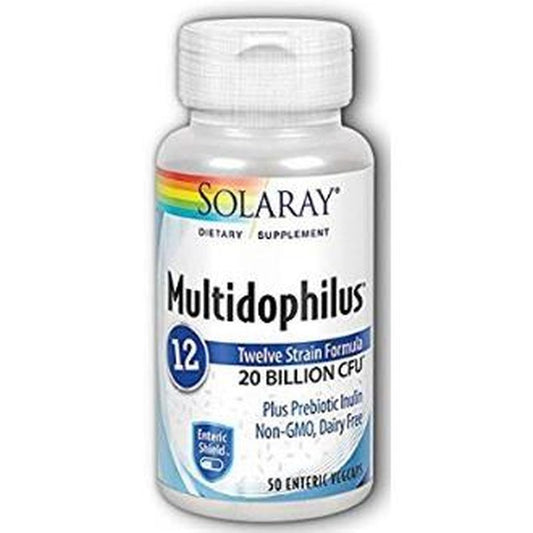 Solaray Multidophillus 12-20 Billion 50Cap (Refrigeracion) 