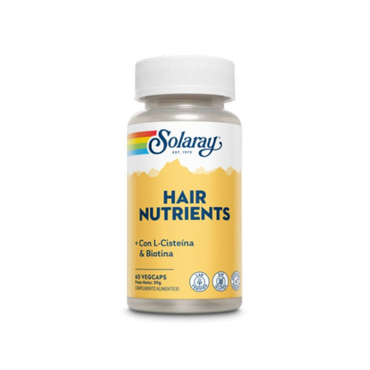 Solaray Hair Nutrients 60 Cápsulas