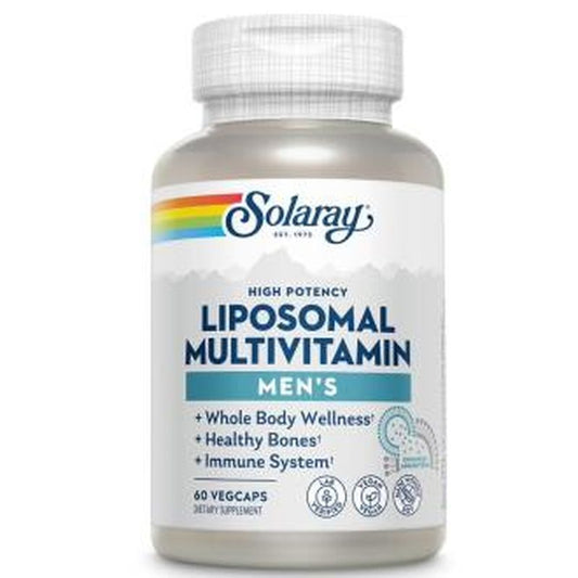 Solaray Liposomal Multivitamin Mens 60Vcaps. 