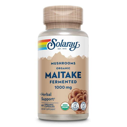 Solaray Maitake , 60 cápsulas de 500 mg