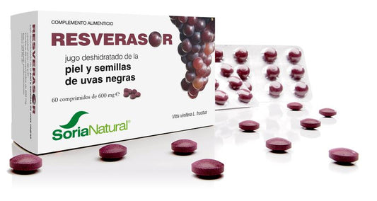 Soria Natural Resverasor 600 Mg, 60 Cápsulas      