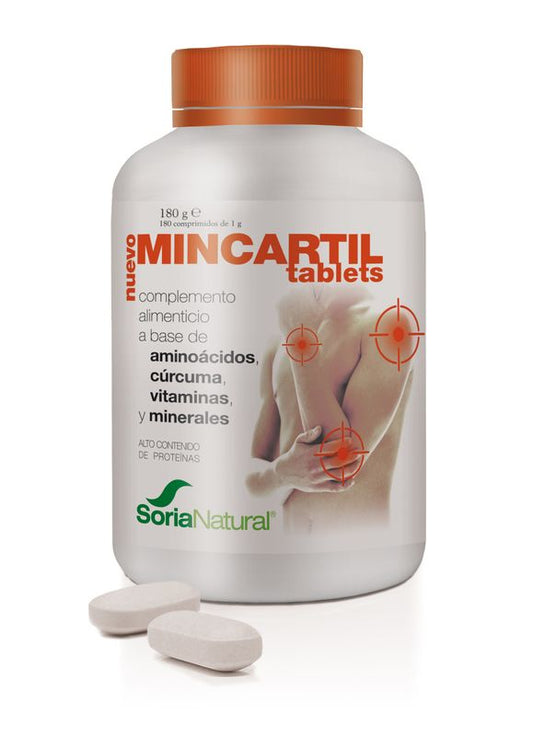 Soria Natural Mincartil Reforzado, 180 Tabletas      