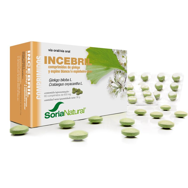 Soria Natural Incebril , 60 comprimidos de 600 mg