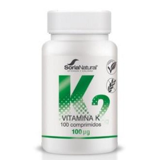 Soria Natural Vitamina K Liberacion Sostenida 250Mg 100 Comprimidos 