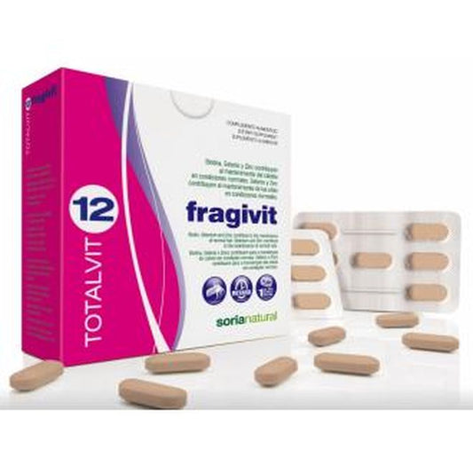 Soria Natural Totalvit 12 Fragivit Uñas Y Pelo 28 Comprimidos 