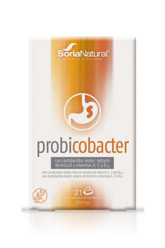 Soria Natural Probicobacter, 21 Comprimidos      