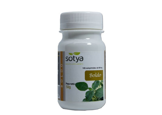 Sotya Boldo 500 Mg, 100 Comprimidos      