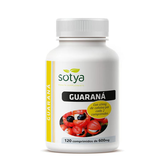 Sotya Super Guarana 600 Mg, 120 Comprimidos      