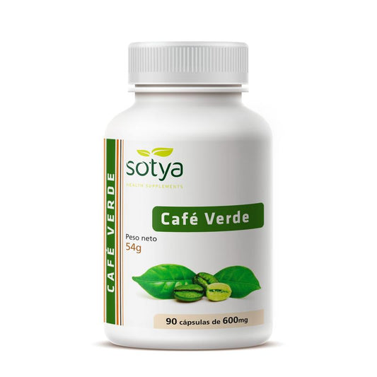 Sotya Cafe Verde, 90 Cápsulas De 600 Mg   
