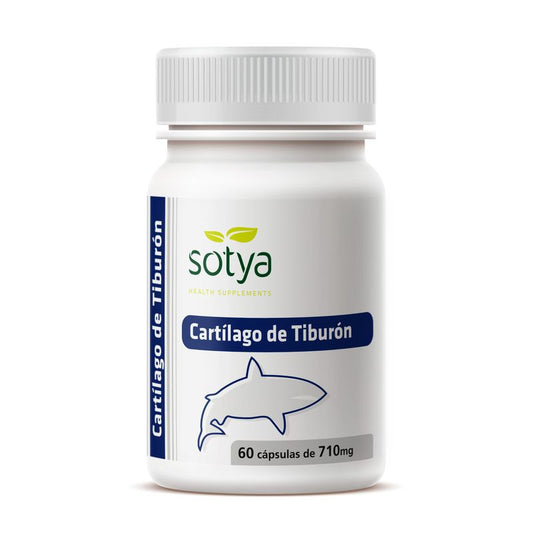 Sotya Cartilago Tiburon, 60 Cápsulas De 600 Mg   