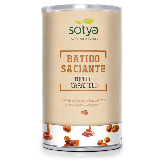 Sotya Batidos Saciantes Polvo Sabor Toffee Caramelo, 550 Gr      