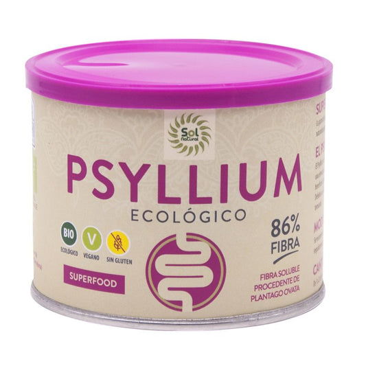 Solnatural Psyllium En Polvo Bio , 200 gr