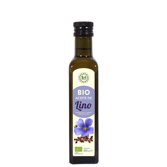 Solnatural Aceite De Lino Pequeño Bio , 250 ml