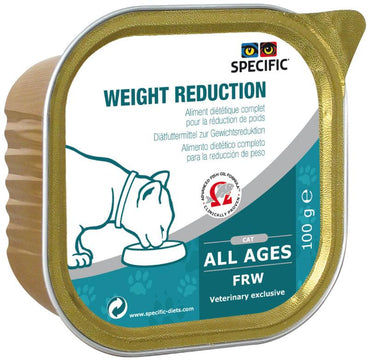 Specific Feline Adult Frw Weight Reduction Caja, 7X100 gr, comida húmeda para gatos