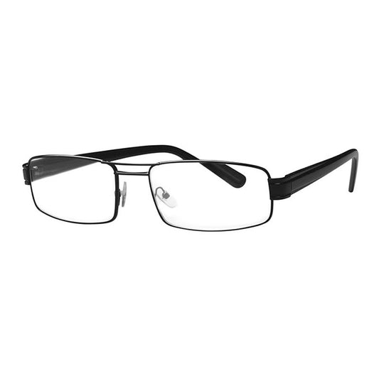 Surgicalmed Euro Optics Gafas De Lectura Para Presbicia Cima (Negro Y Patillas Negras) (+1.50) Negro Y Patillas Negras, 1 unidad