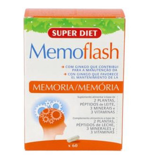 Superdiet Memoflash Memoria 60Cap Agbio 