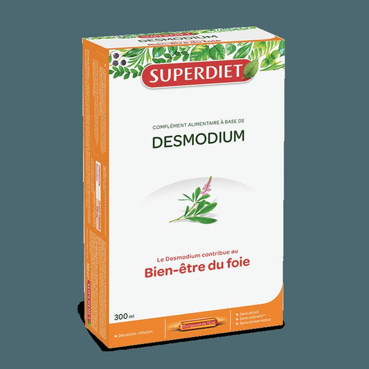 Superdiet Desmodium Bio , 20 ampollas de 15 ml