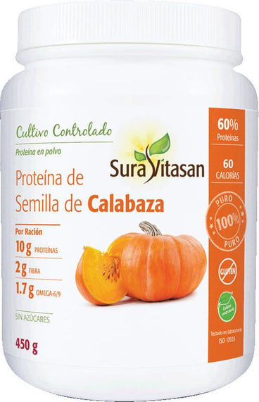 Sura Vitas Proteina De Semilla De Calabaza, 450 Gr      