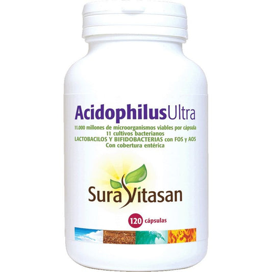 Sura Vitas Acidophilus Ultra , 120 cápsulas