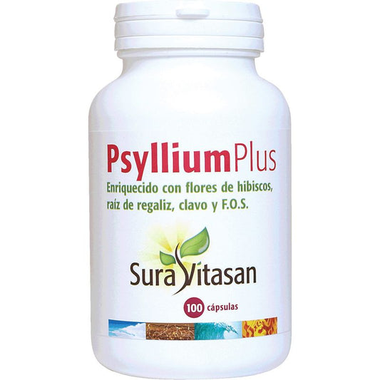 Sura Vitas Psyllium Plus 550 Mg , 100 cápsulas   