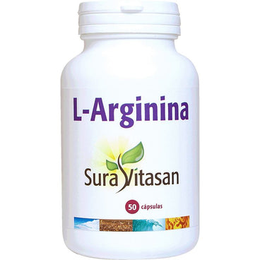 Sura Vitas L Arginina 500 Mg , 50 cápsulas   