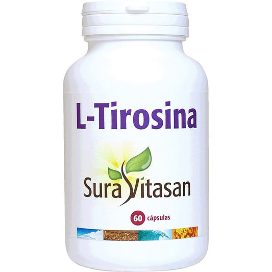 Sura Vitas L Tirosina 500 Mg , 60 cápsulas   