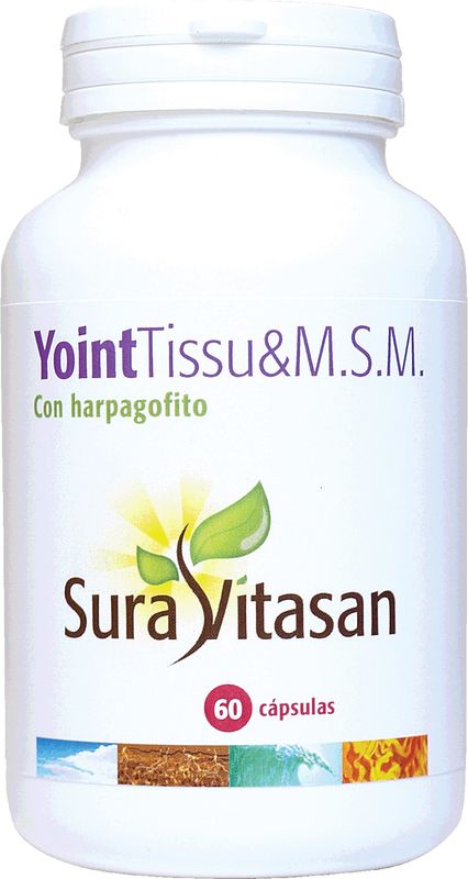 Sura Vitas Yoint Tissu & Msm Con Harpagofito, 60 Cápsulas      